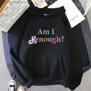 I Am Kenough Barbiee Long Sleeve Unisex Tops Hoodies