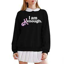 I Am Kenough' Sweat Shirt Black Kenough