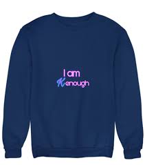 I Am Kenough' Sweat Shirt Blue